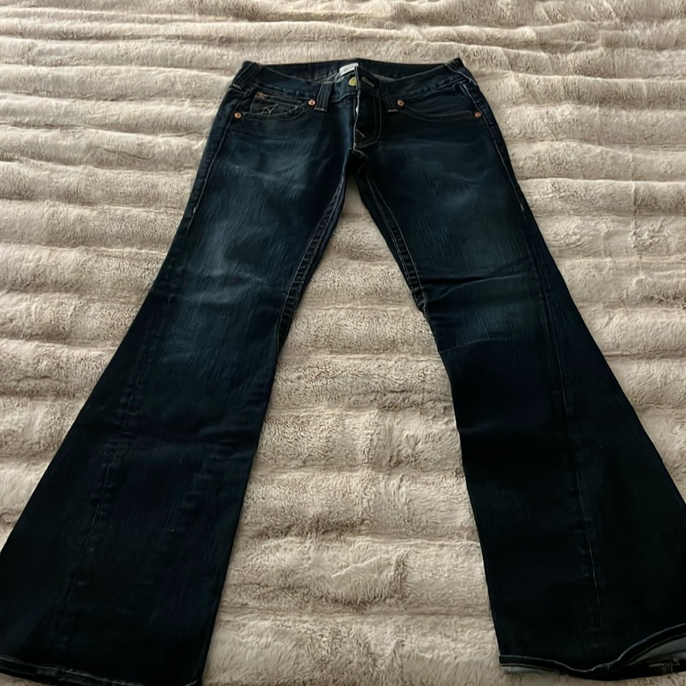 True religion jeans  size 30 wide leg